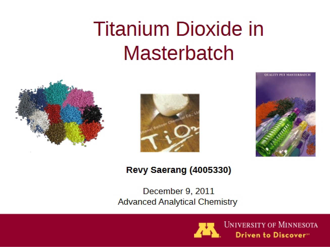 Masterbatch Titanium Dioxide
