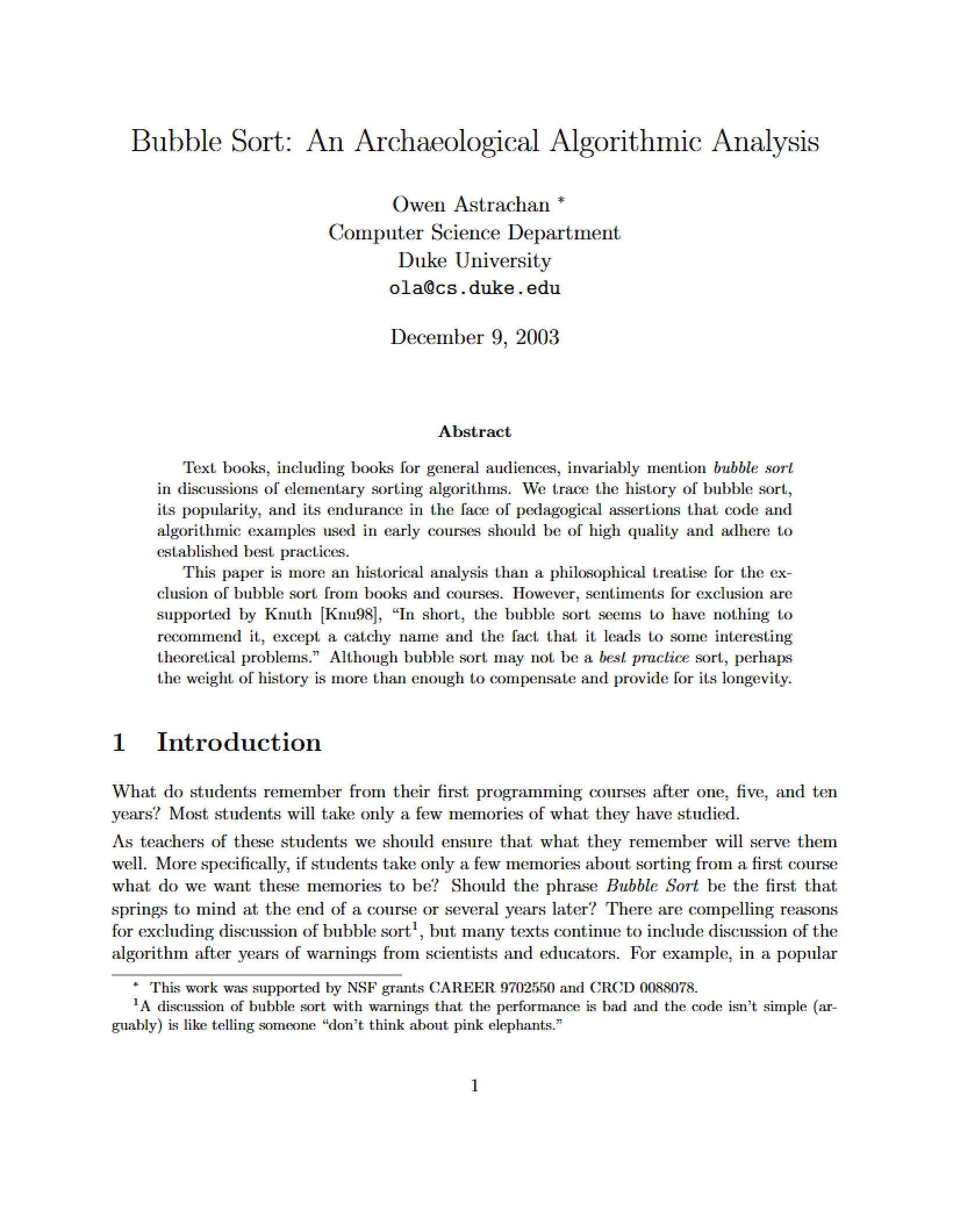 Internet Analysis Session