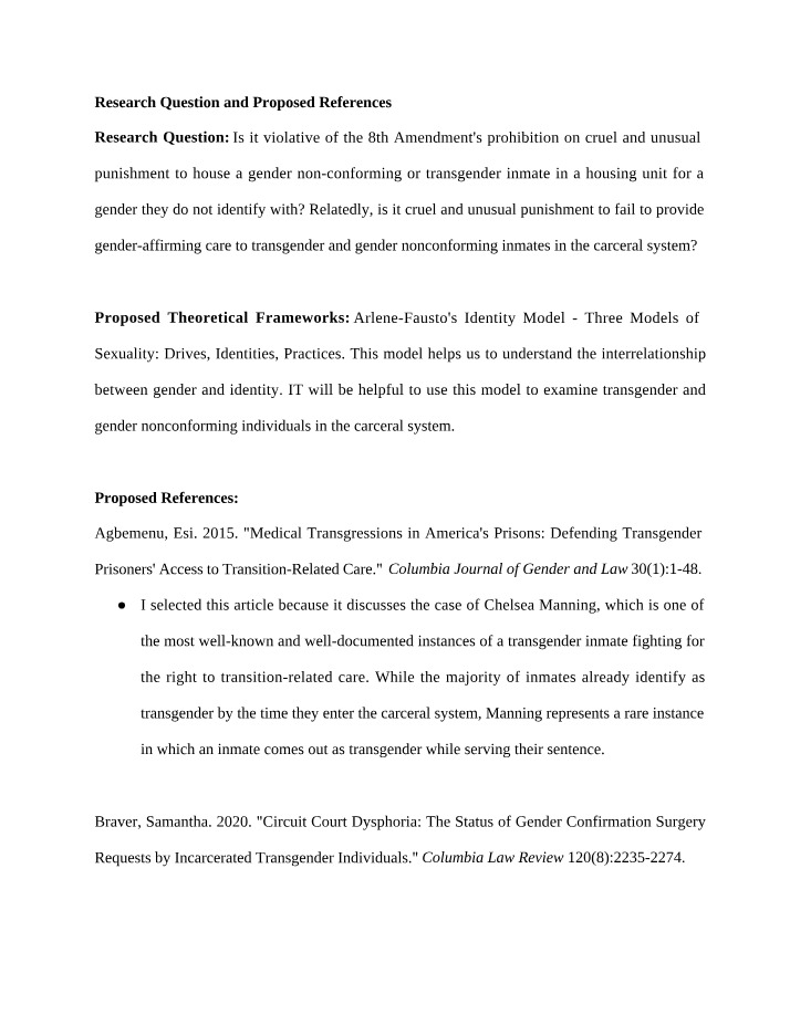 Example 3 of a Research Proposal