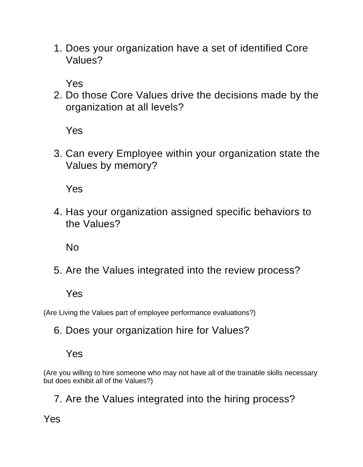 BUSINESS MGMT591 - Culture Quiz