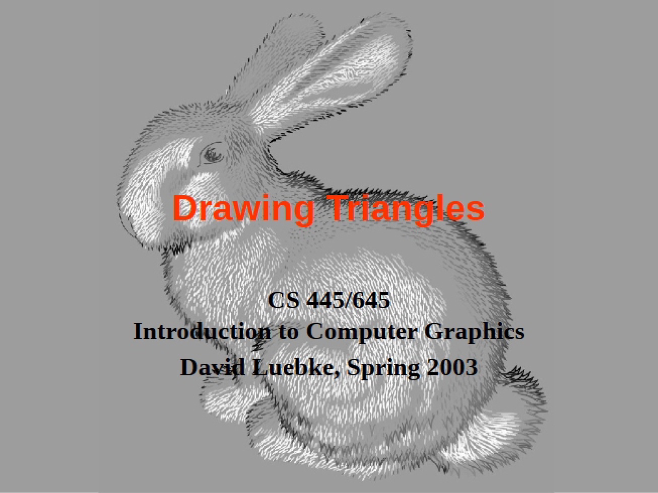 Triangle Drawing