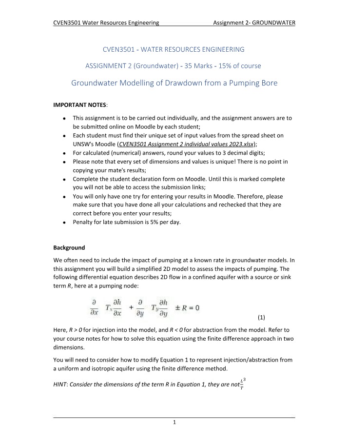 Description for Assignment 2