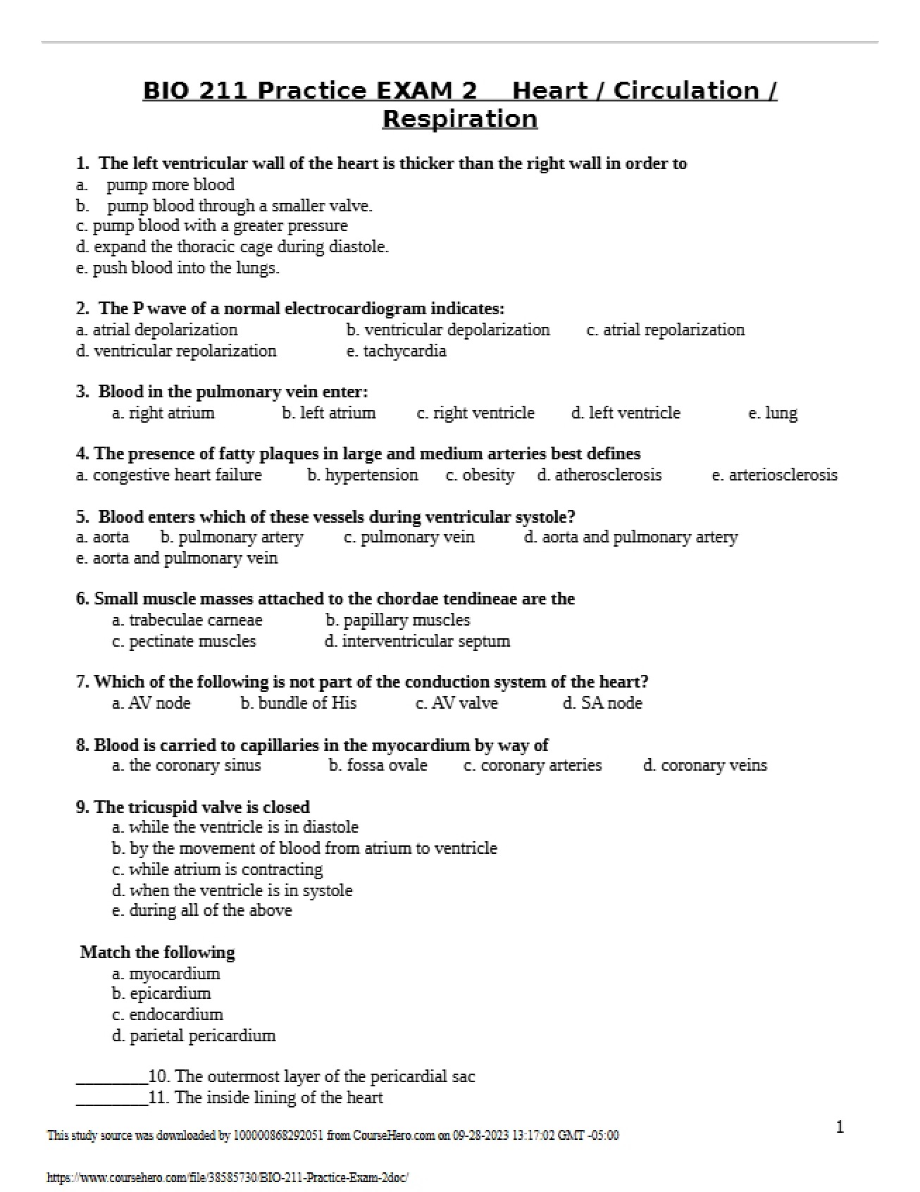 Exam 2 Practice
