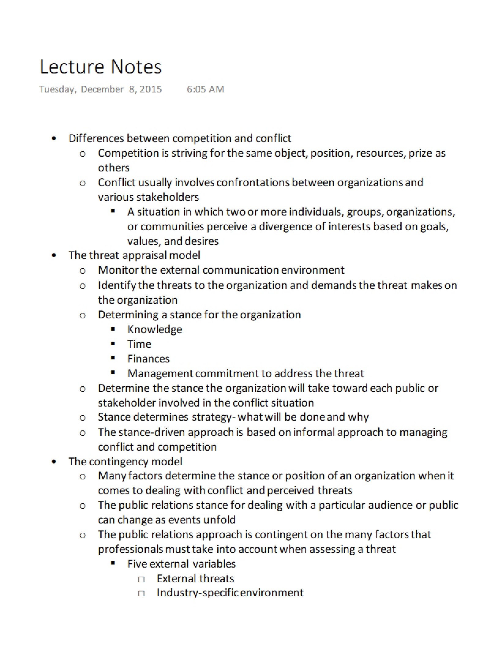 PR Lecture Notes 8