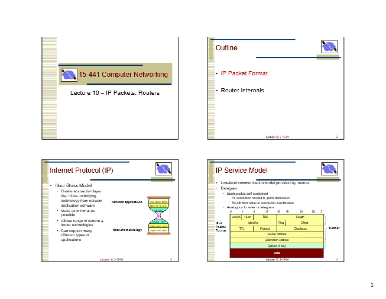 Lecture Notes 16