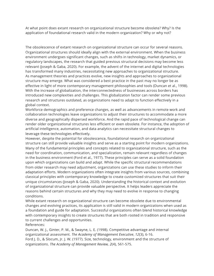 Topic 3 Discussion Question 2