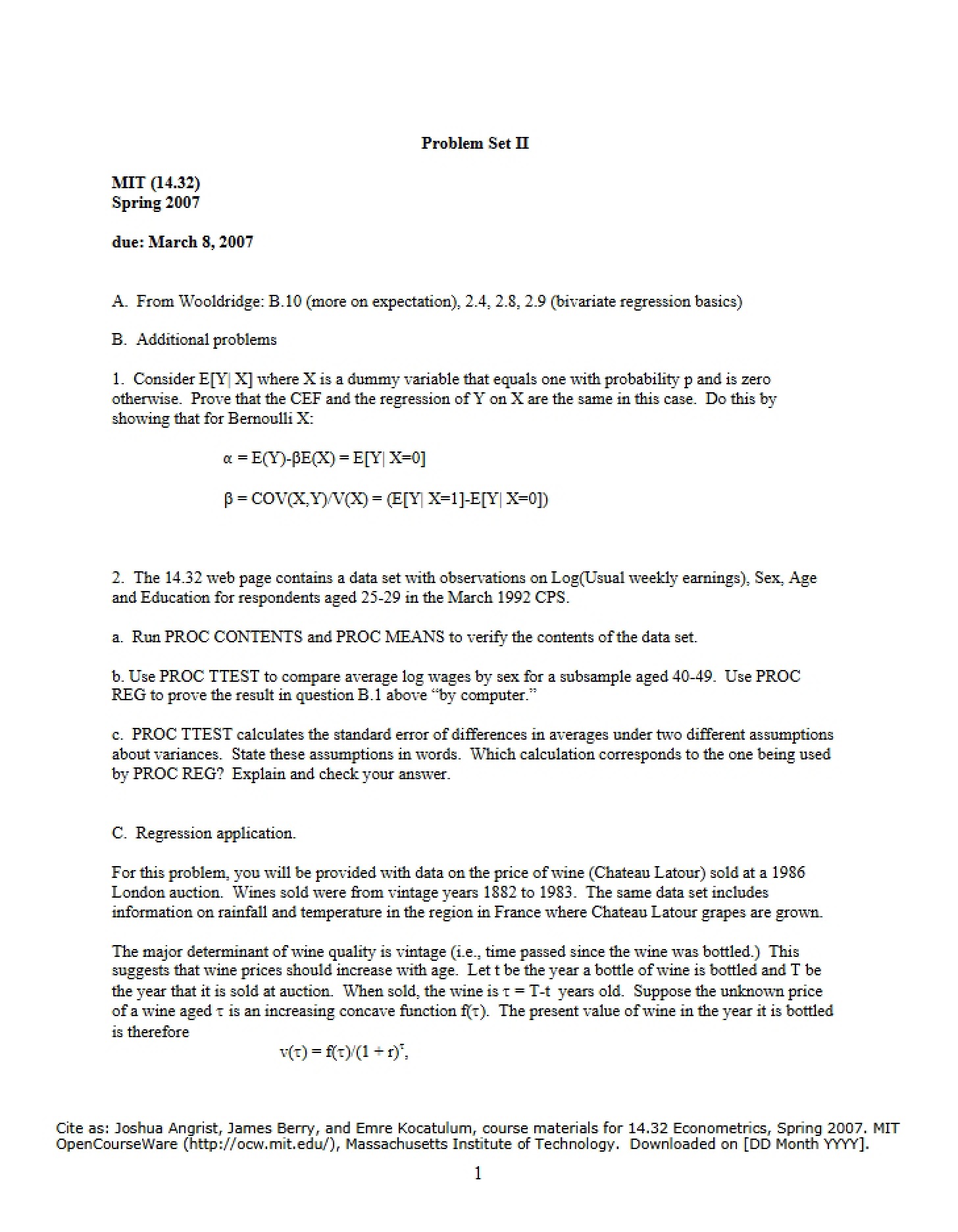 Assignment Two
