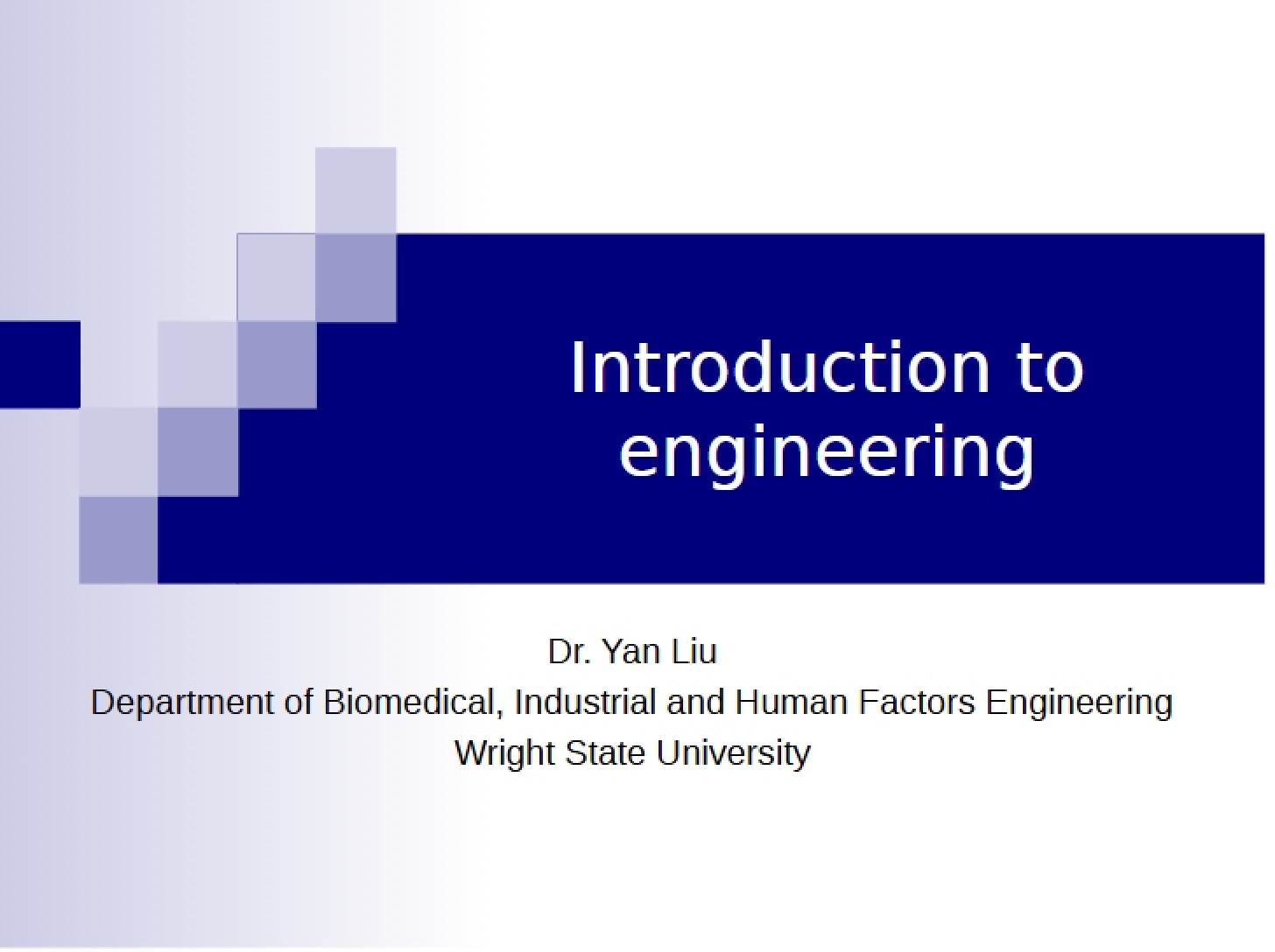 Engineering Introduction