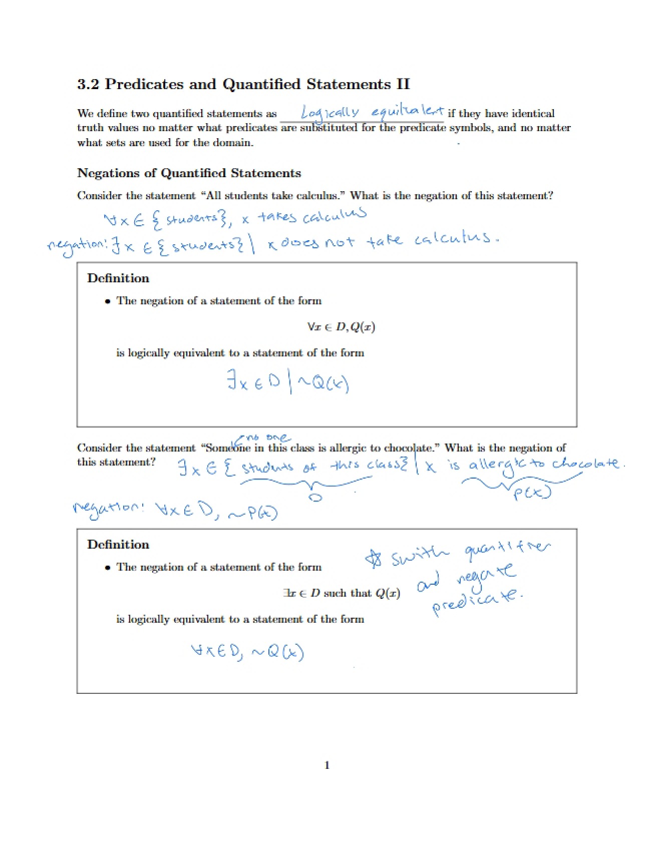 Examination Study Guide