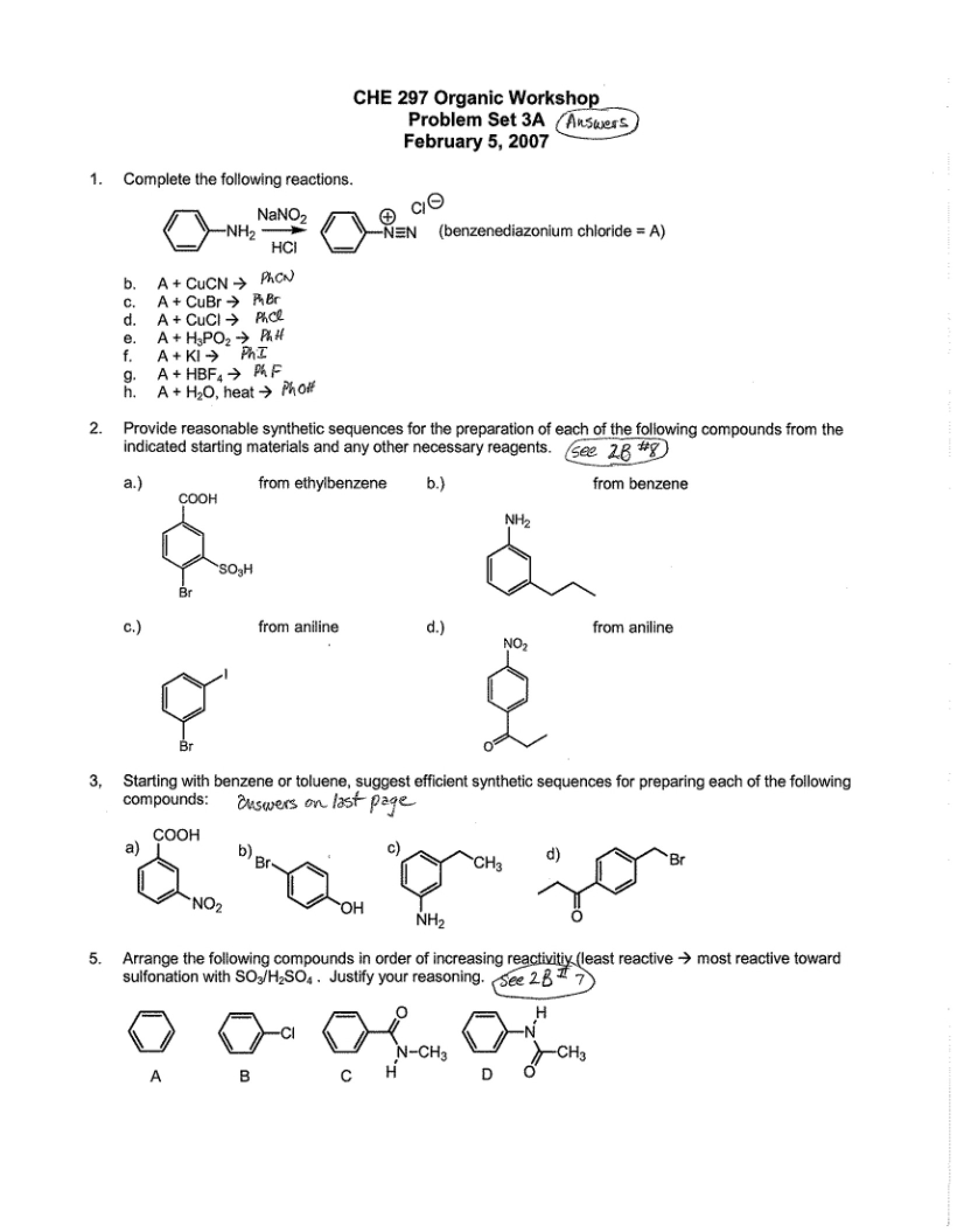 Problem Set Assignment