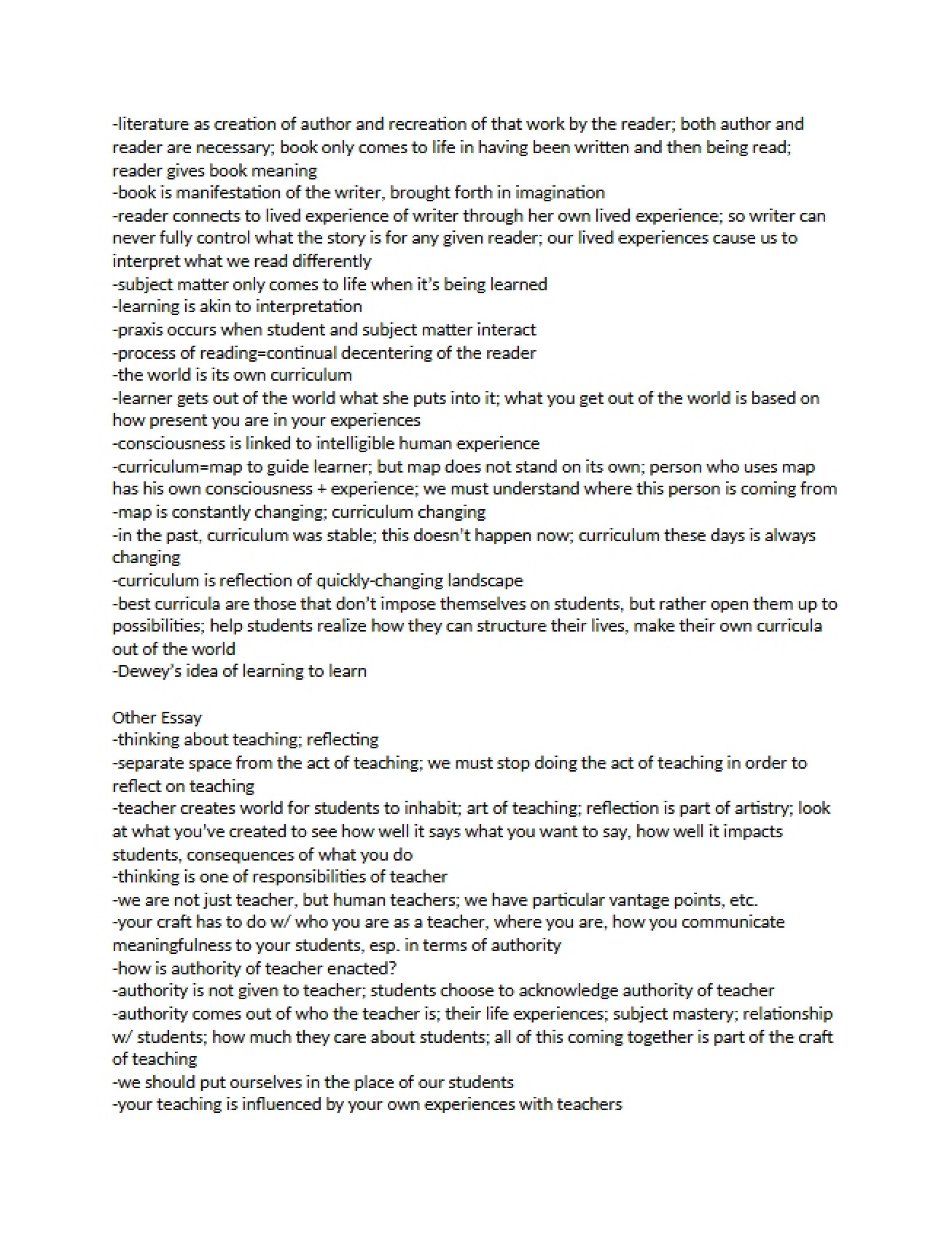 Literature in Philosophy