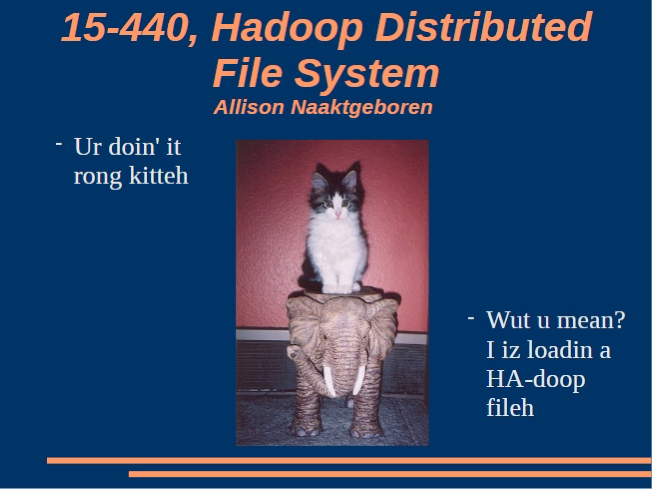 HDFS (Hadoop Distributed File System)