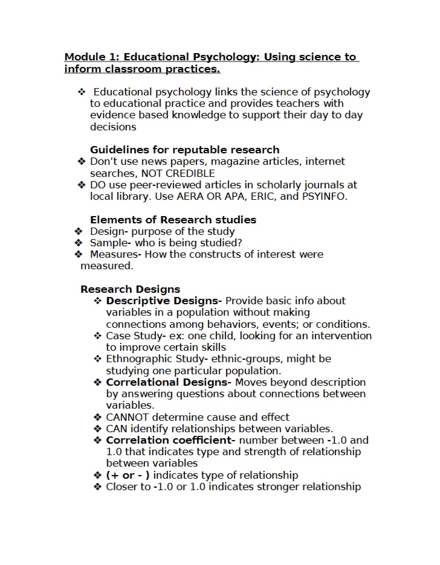Psychology of Education