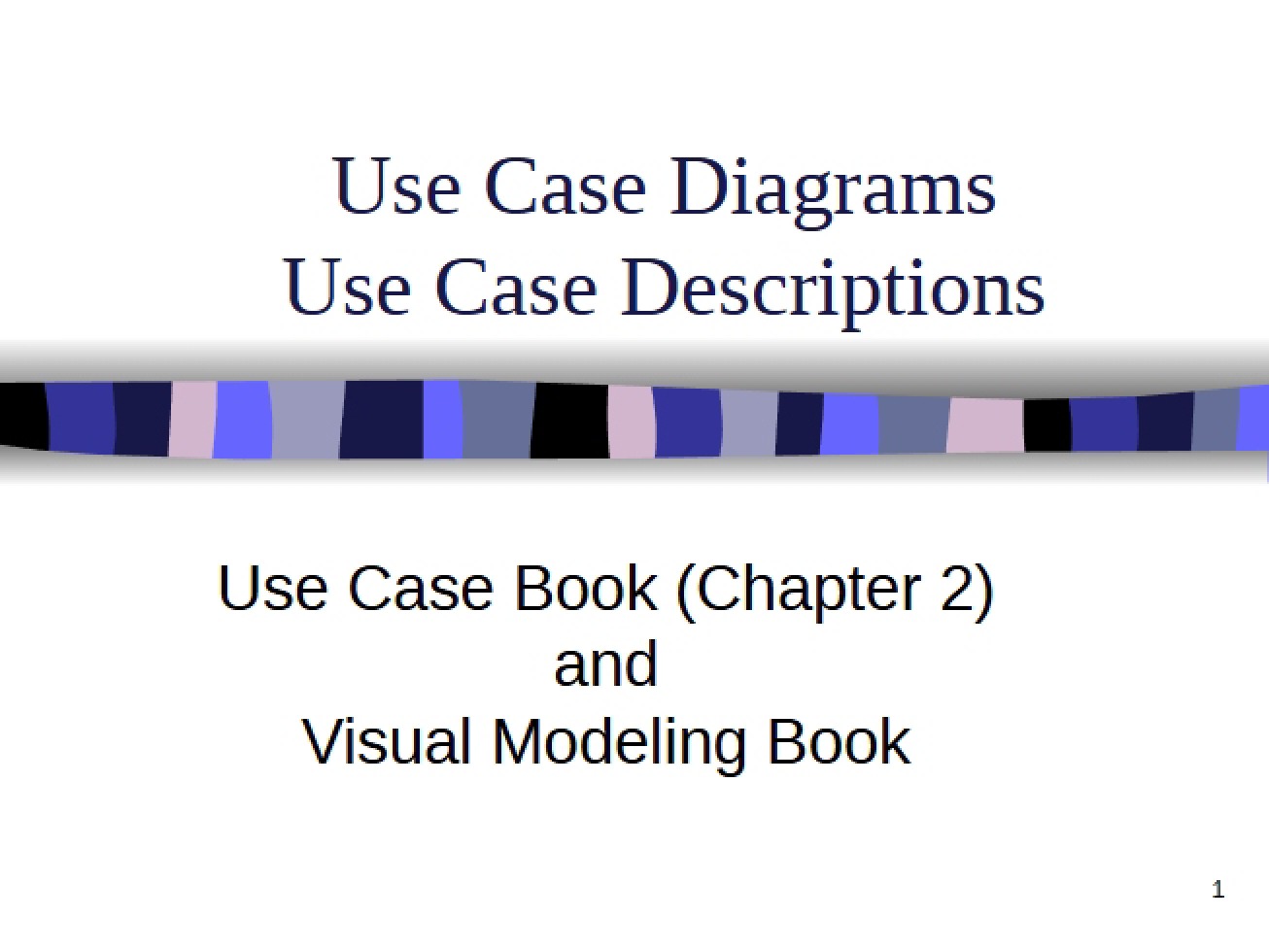 Descriptions and Diagrams for Use Cases