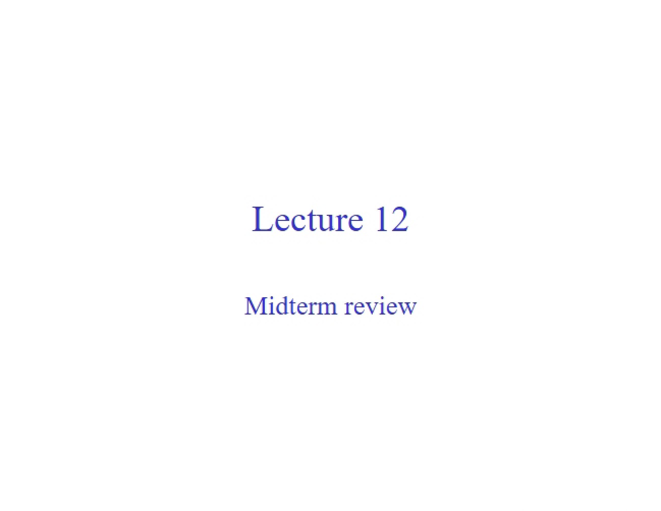 Parallel Computing Presentation 12