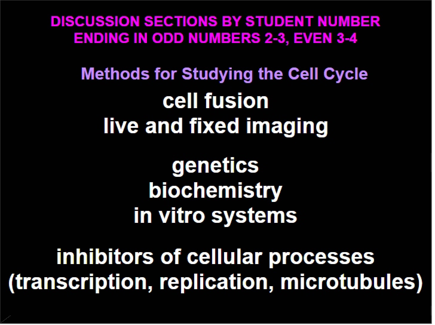 Course Lecture Notes
