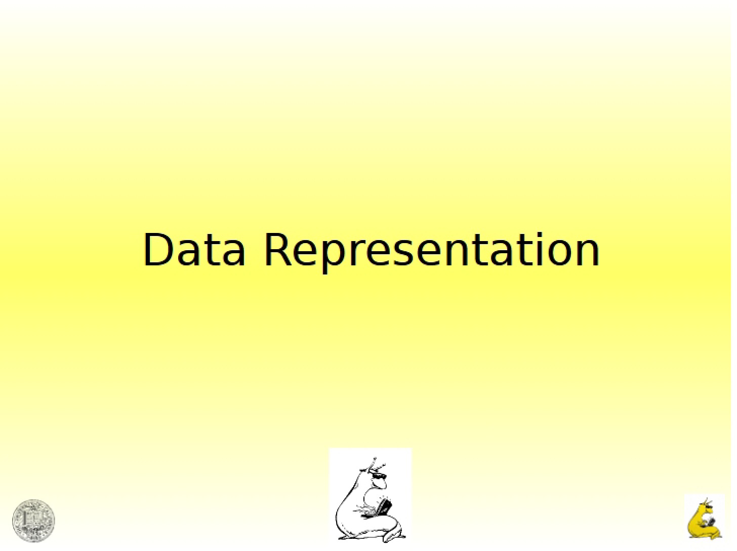 Representation of Data