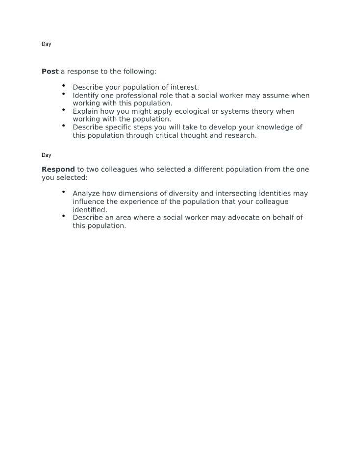 SOCW6000 Discussion 1