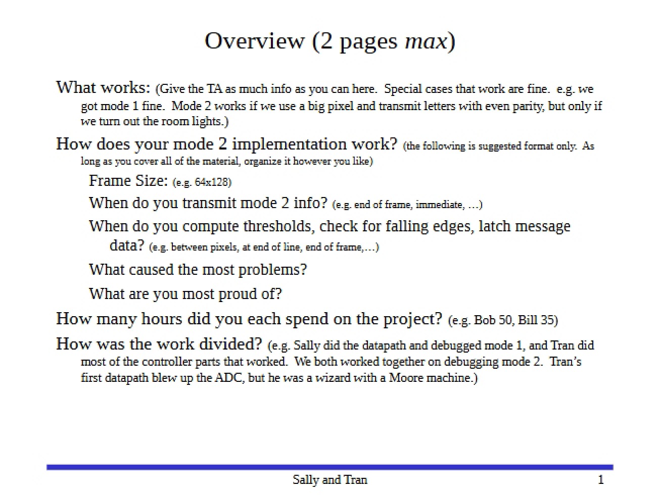 Section Notes for CS 150