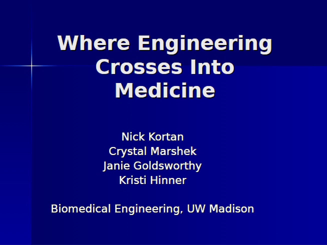 Engineering and Medicine Intersection