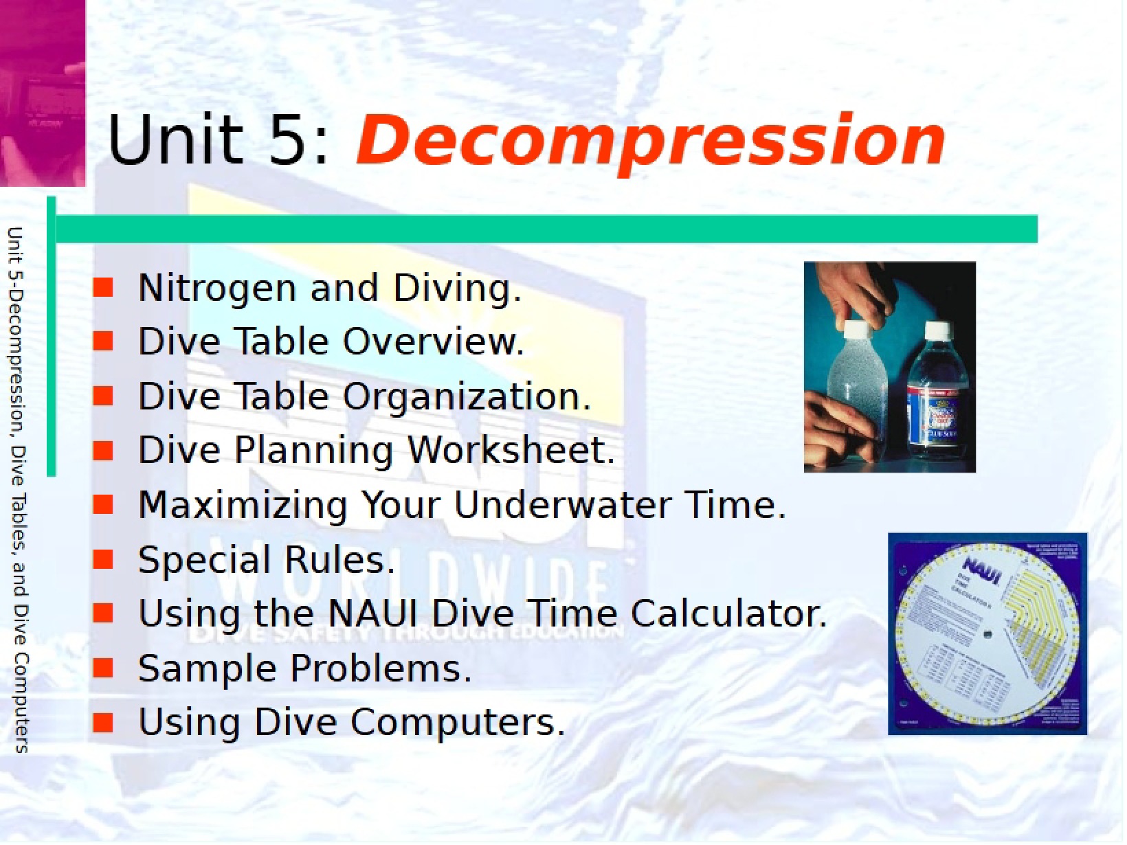 Decompression Unit 5