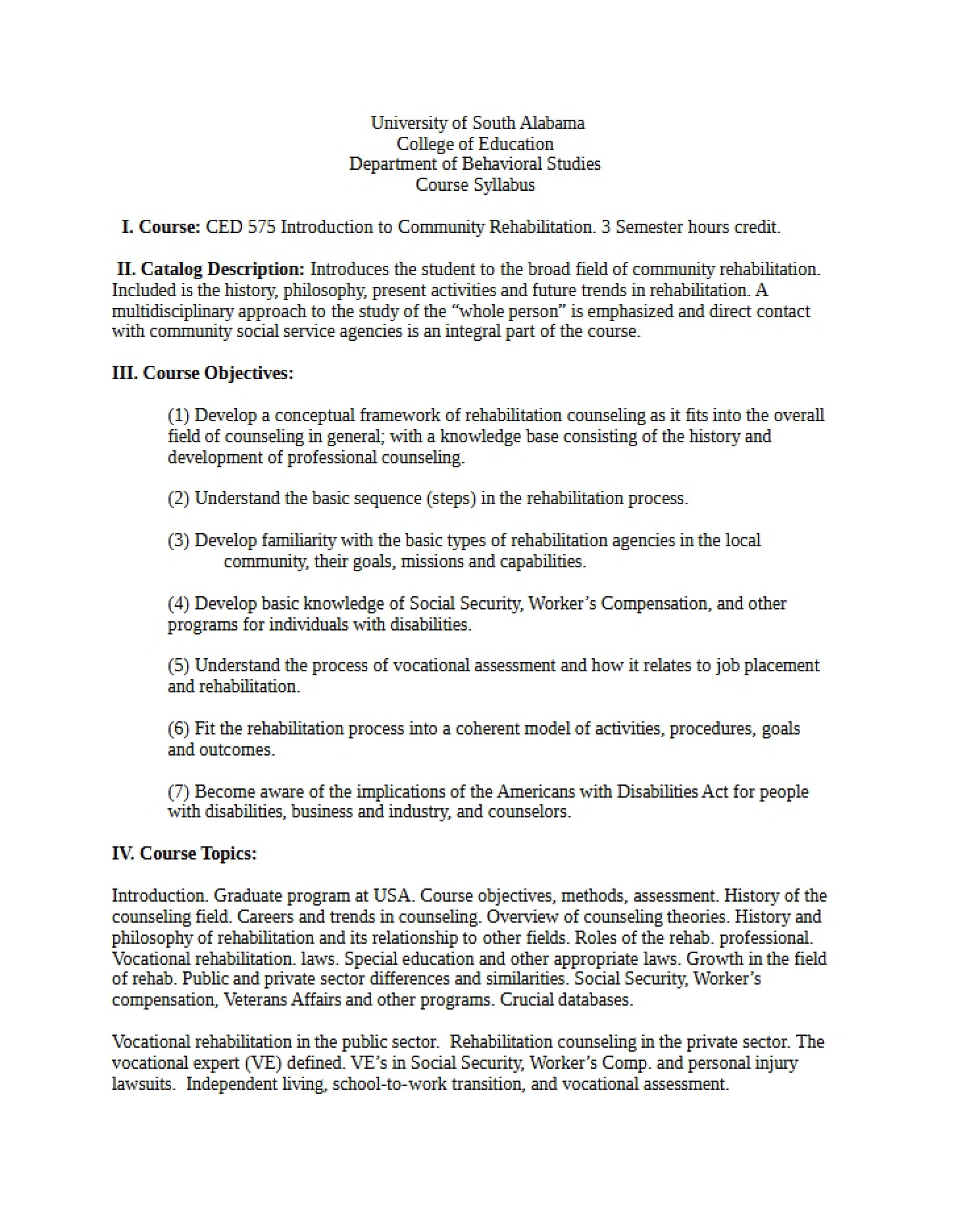 Syllabus CED 575