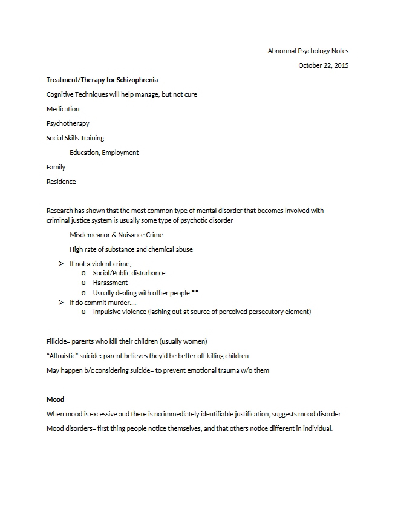Schizophrenia Therapy and Treatment (1)