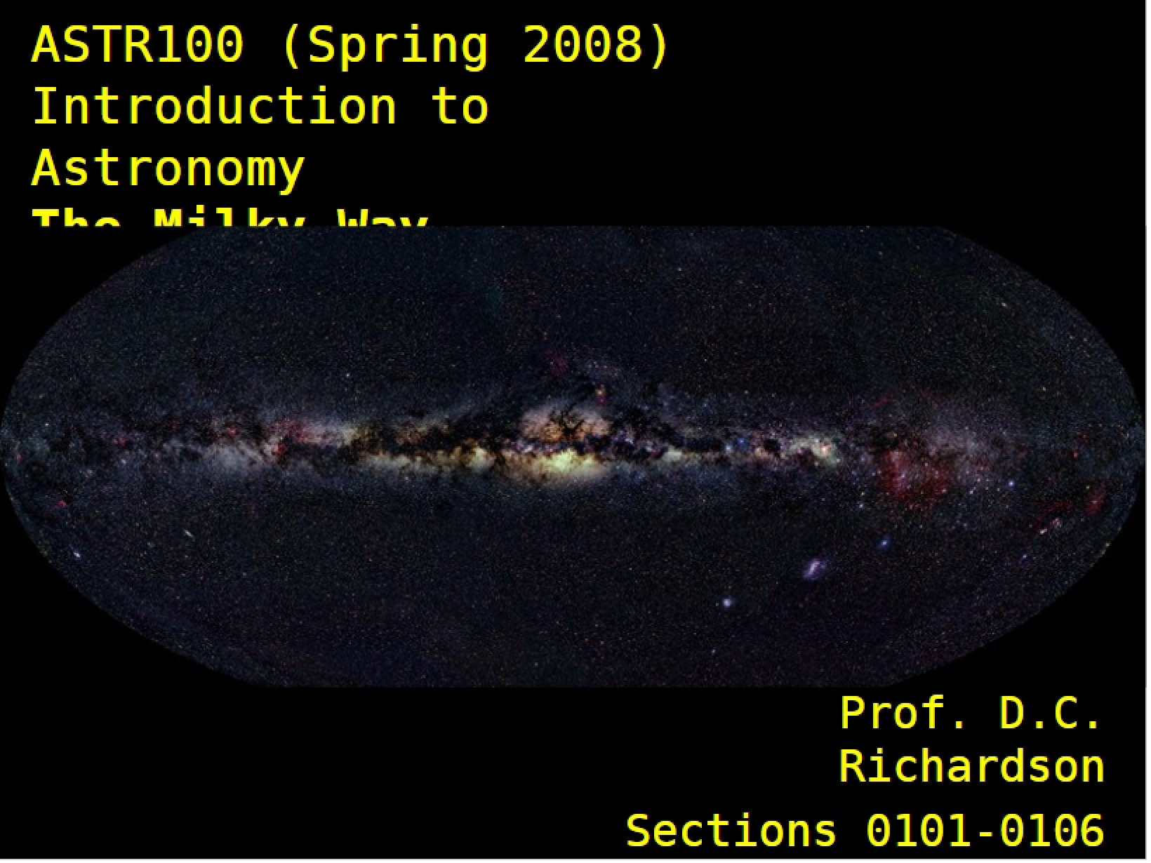 Intro to Astronomy