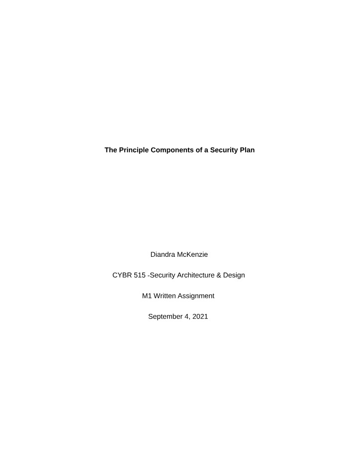 CYBR515 Course Module 1