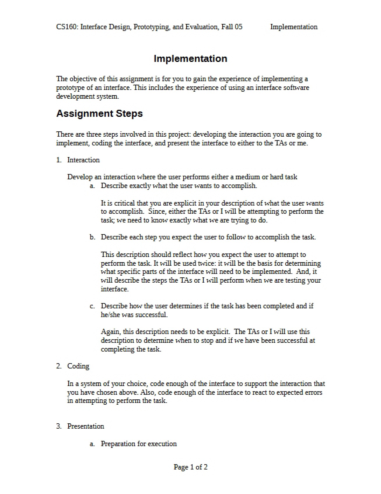 Implementation Details