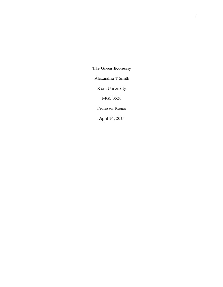Sustainable Business - Approaches and Recommendations