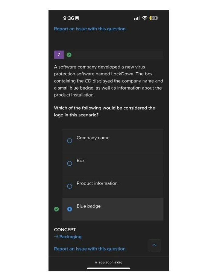 Identifying the LockDown Logo in Virus Protection Software