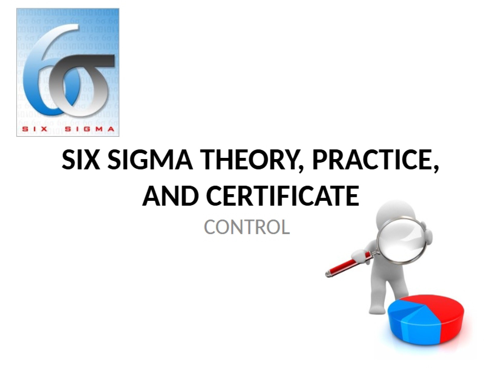Six Sigma Control Phase