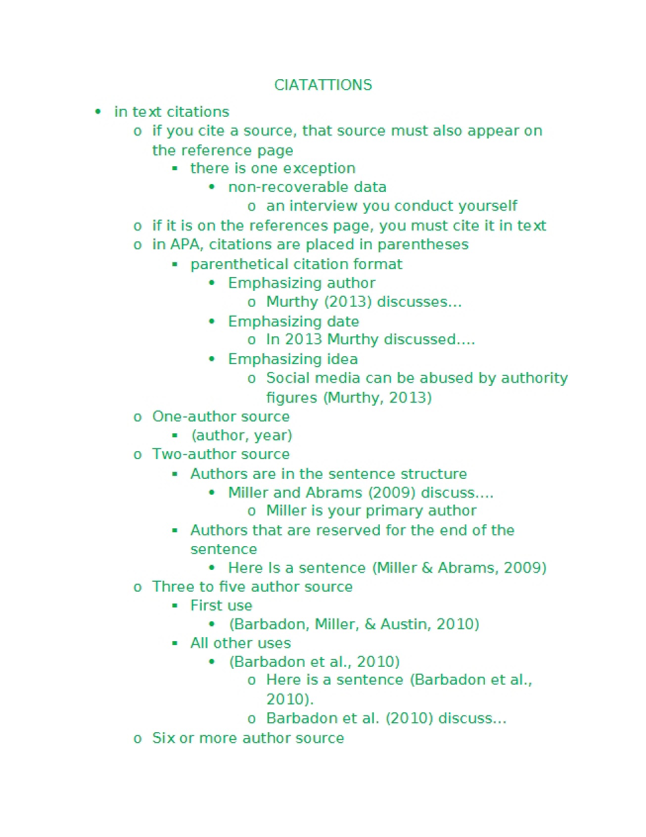 Citations in Composition