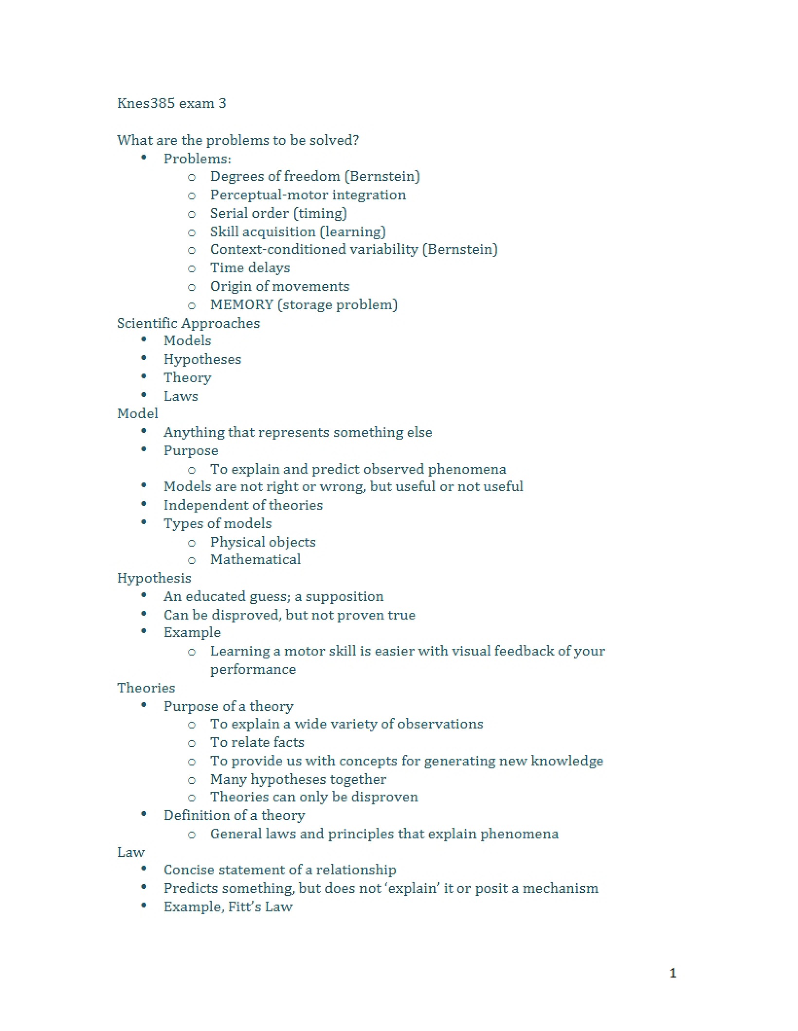 Third Examination