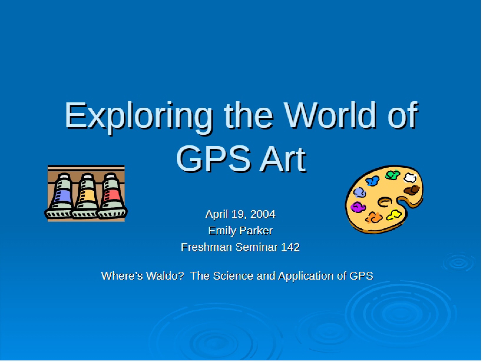 GPS Art World Exploration