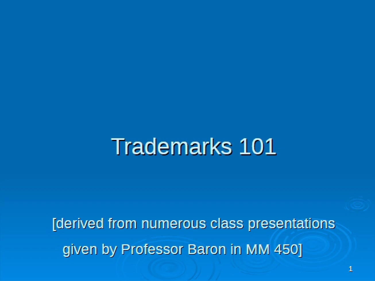 Trademark Concept
