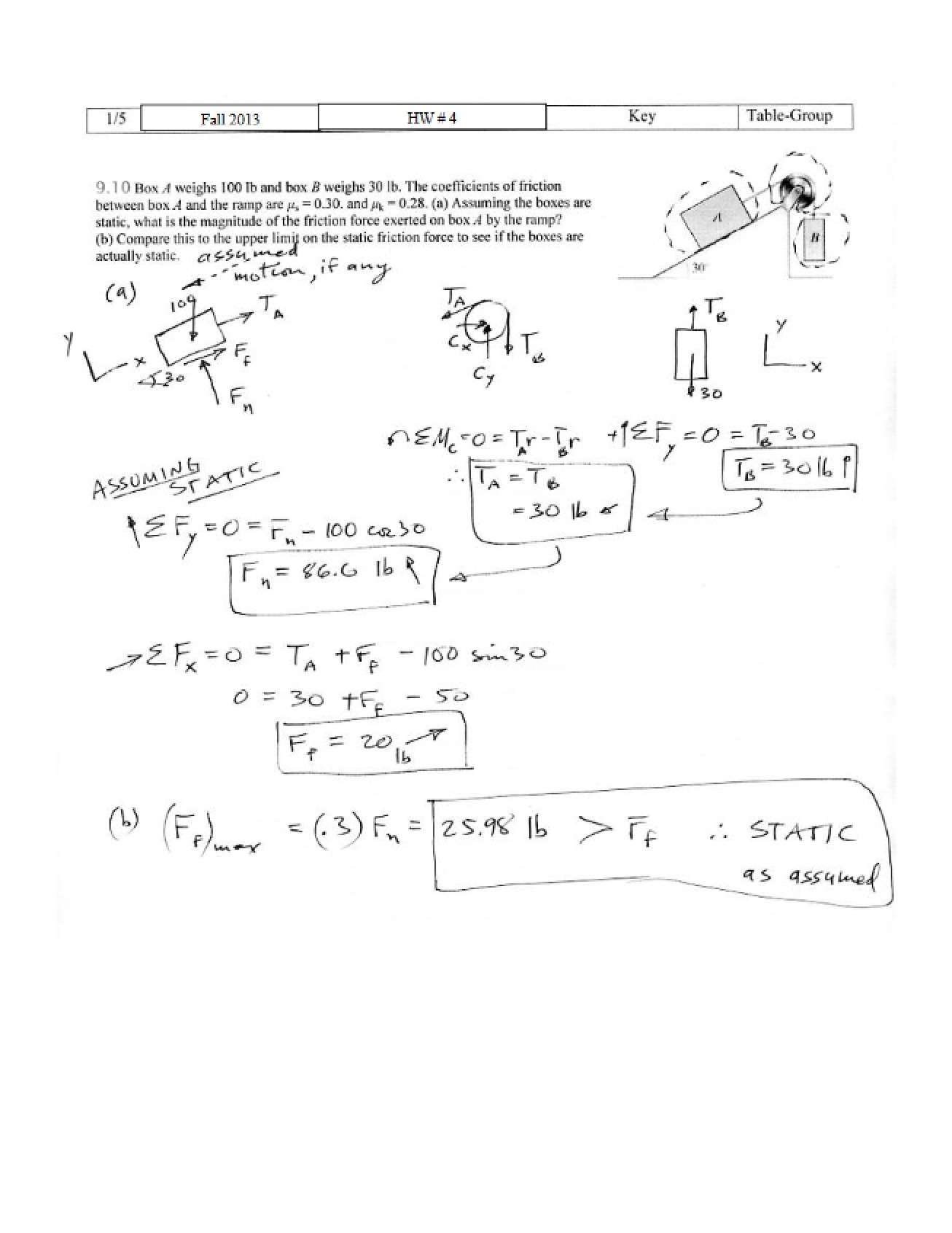 Homework 4 Solution