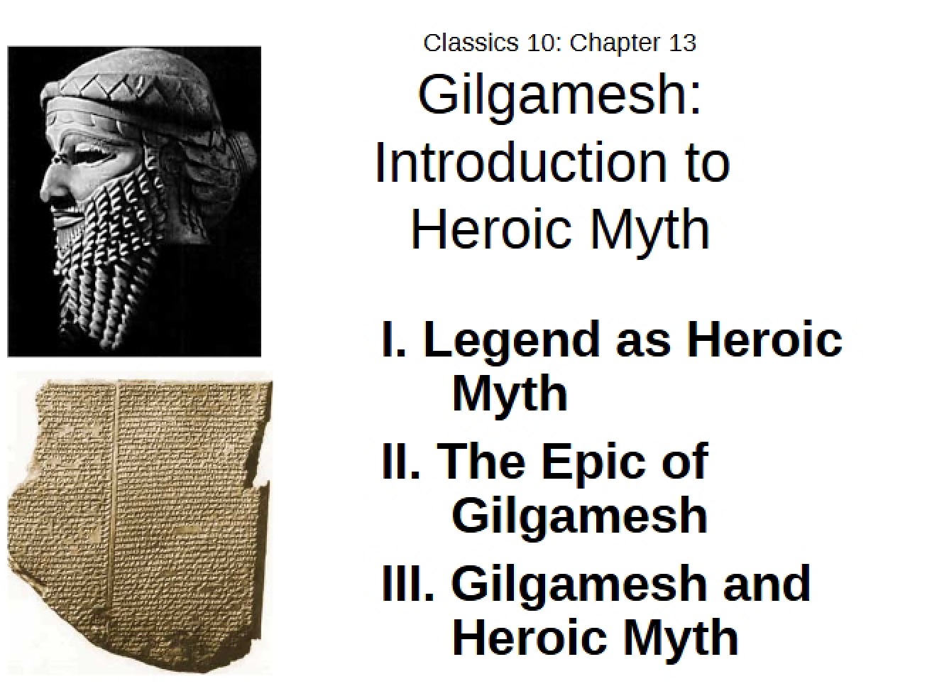 Gilgamesh Epic Chapter 13