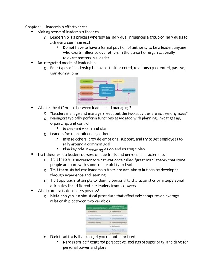 Leadership Effectiveness in Organizations