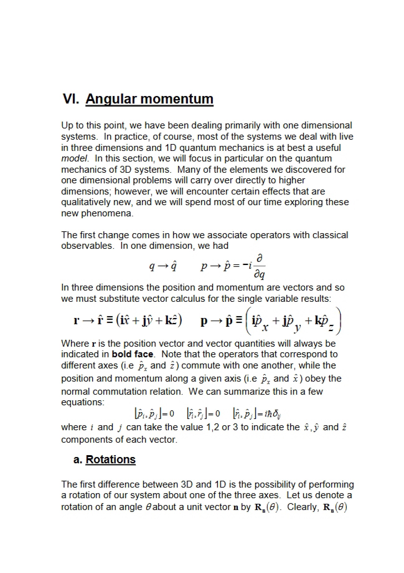 Momentum (Angular)