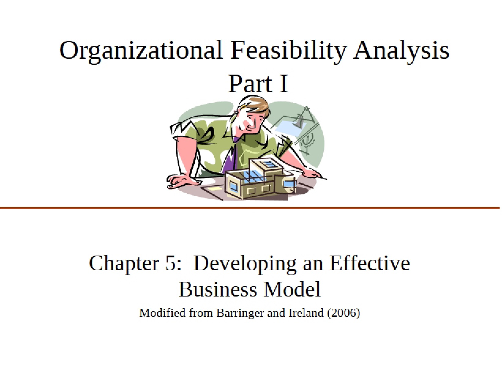 Creating Effective Business Models
