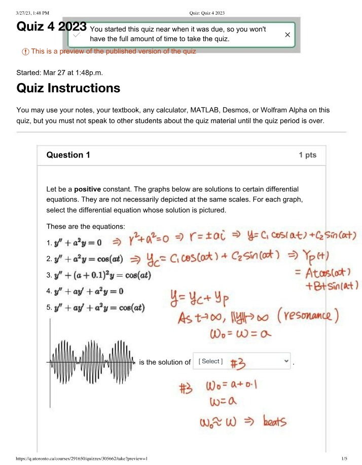 2023 Quiz 4