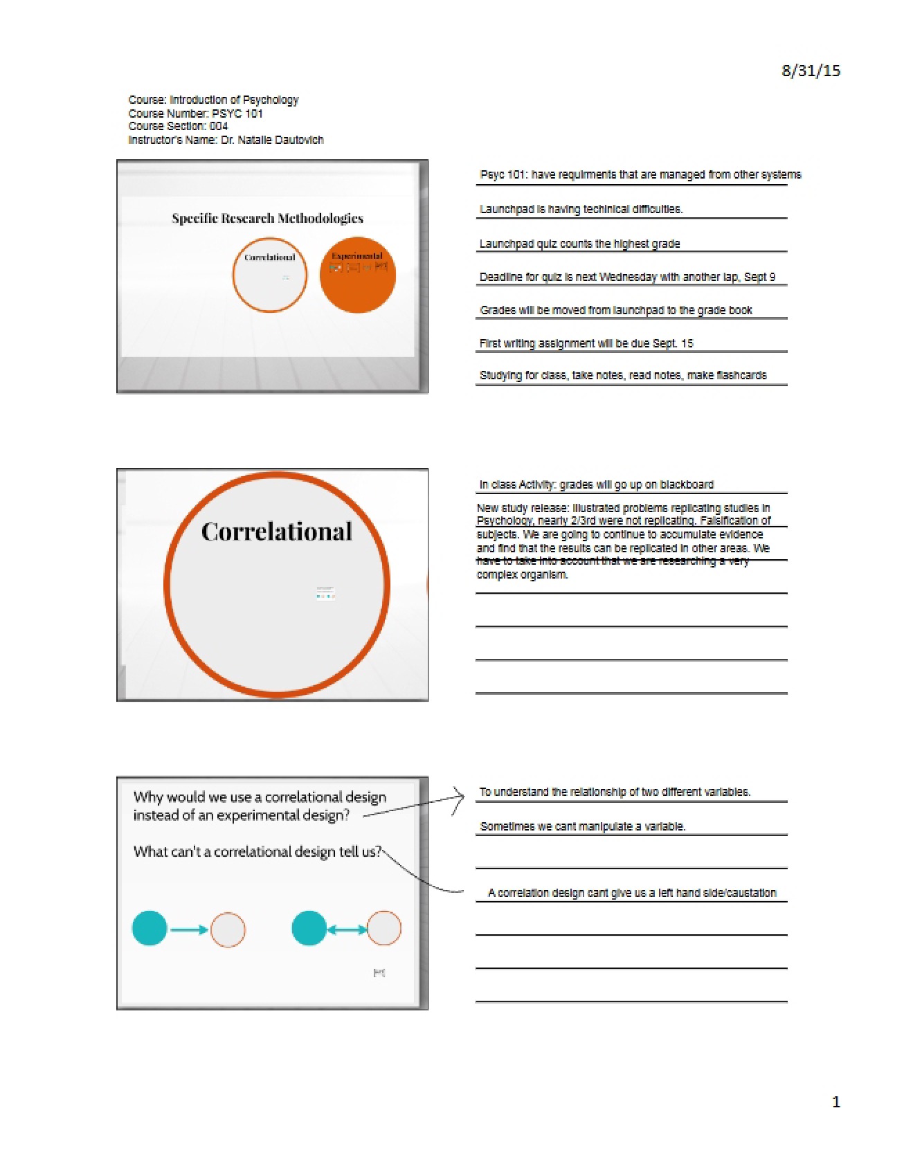 Methodologies for Specific Research