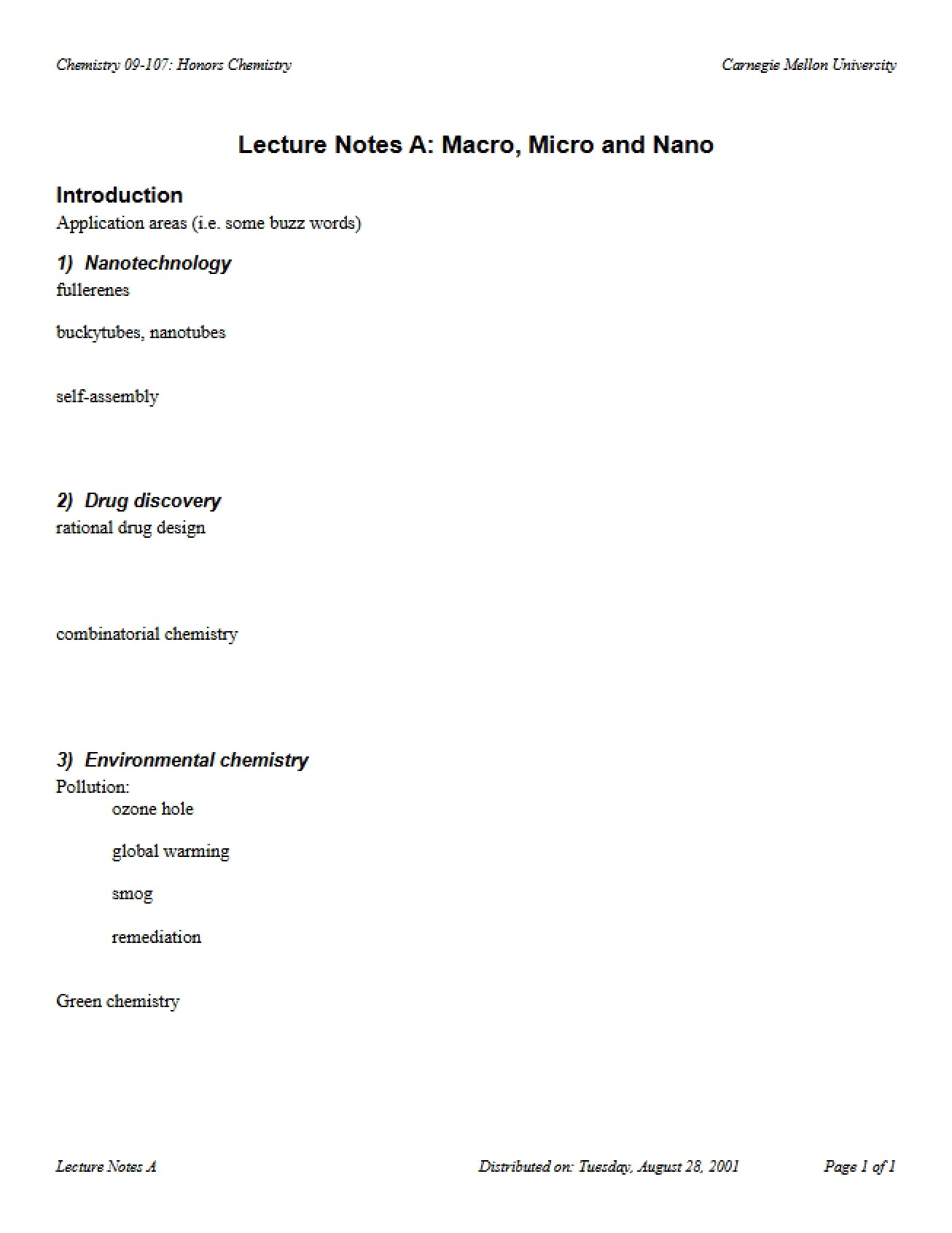Lecture Material A
