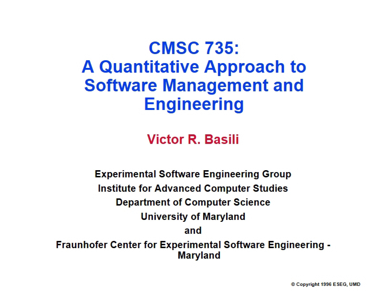 Course Introduction