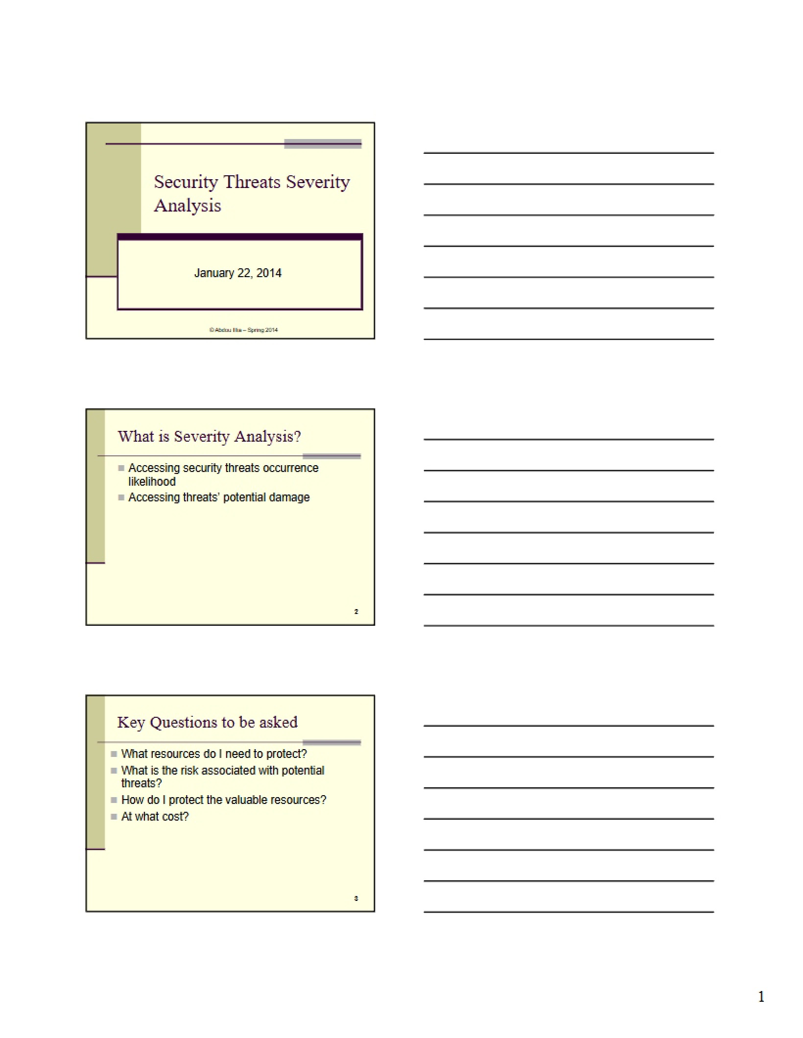 Systems Security Class 2-2 Notes