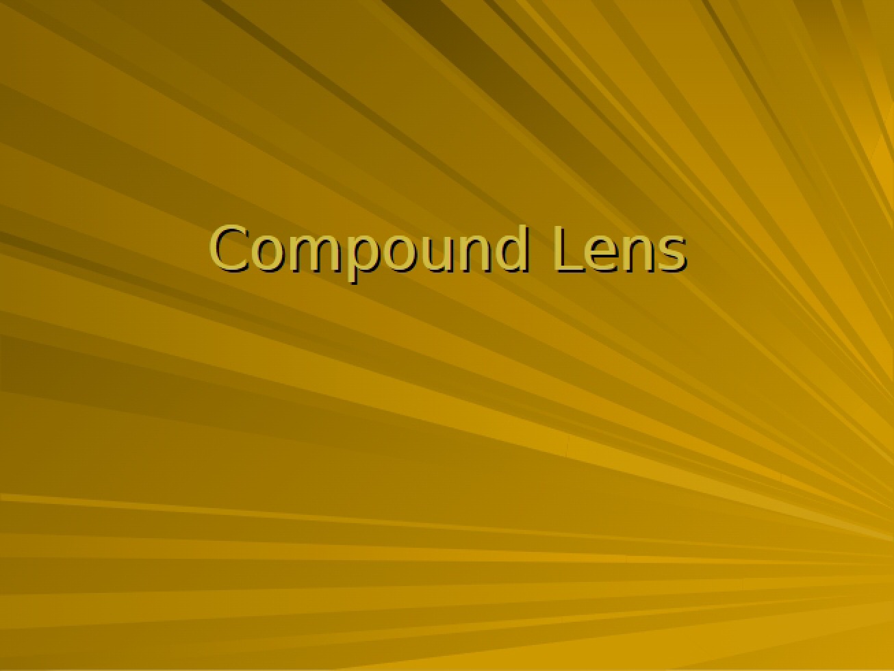 Lens Compounds