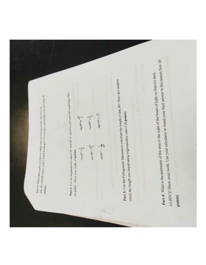 Calculating Perimeter and Labeling ABDC Angles and Sides