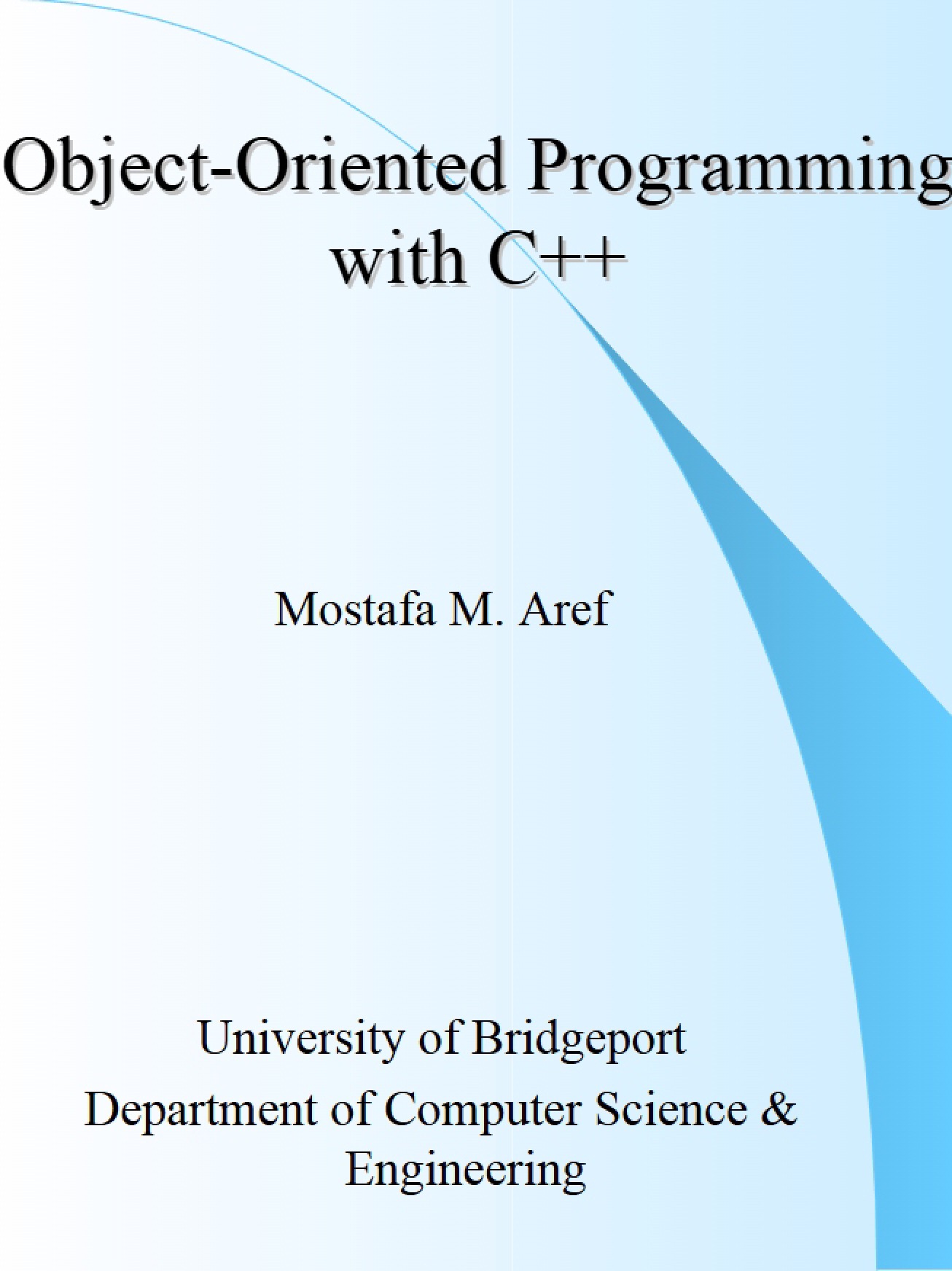 C++ Object-Oriented Programming Guide